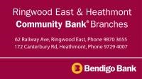 Bendigo Bank - Ringwood East and Heathmont