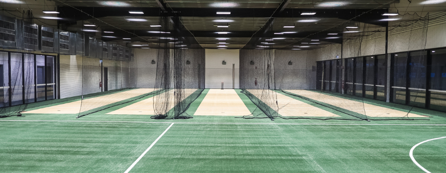 Indoor cricket lanes